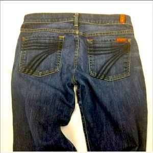 🦄 7 For All Man Kind Dojo Jeans FAM sz 28 🦄